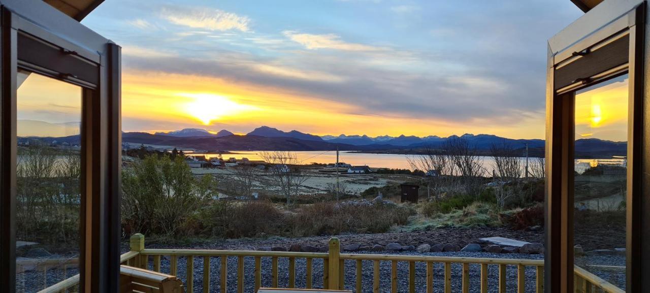 Loch Ewe Luxury Pods Daire Mellon Charles Dış mekan fotoğraf